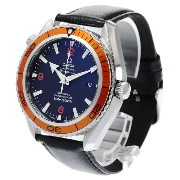 OMEGA Seamaster Planet Ocean 2908.50.38 Date Co-Axial AT Men's Watch_870875 - Picture 1 of 6